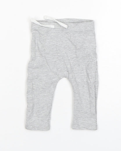 Matalan Boys Grey  Cotton Sweatpants Trousers Size 0-3 Months