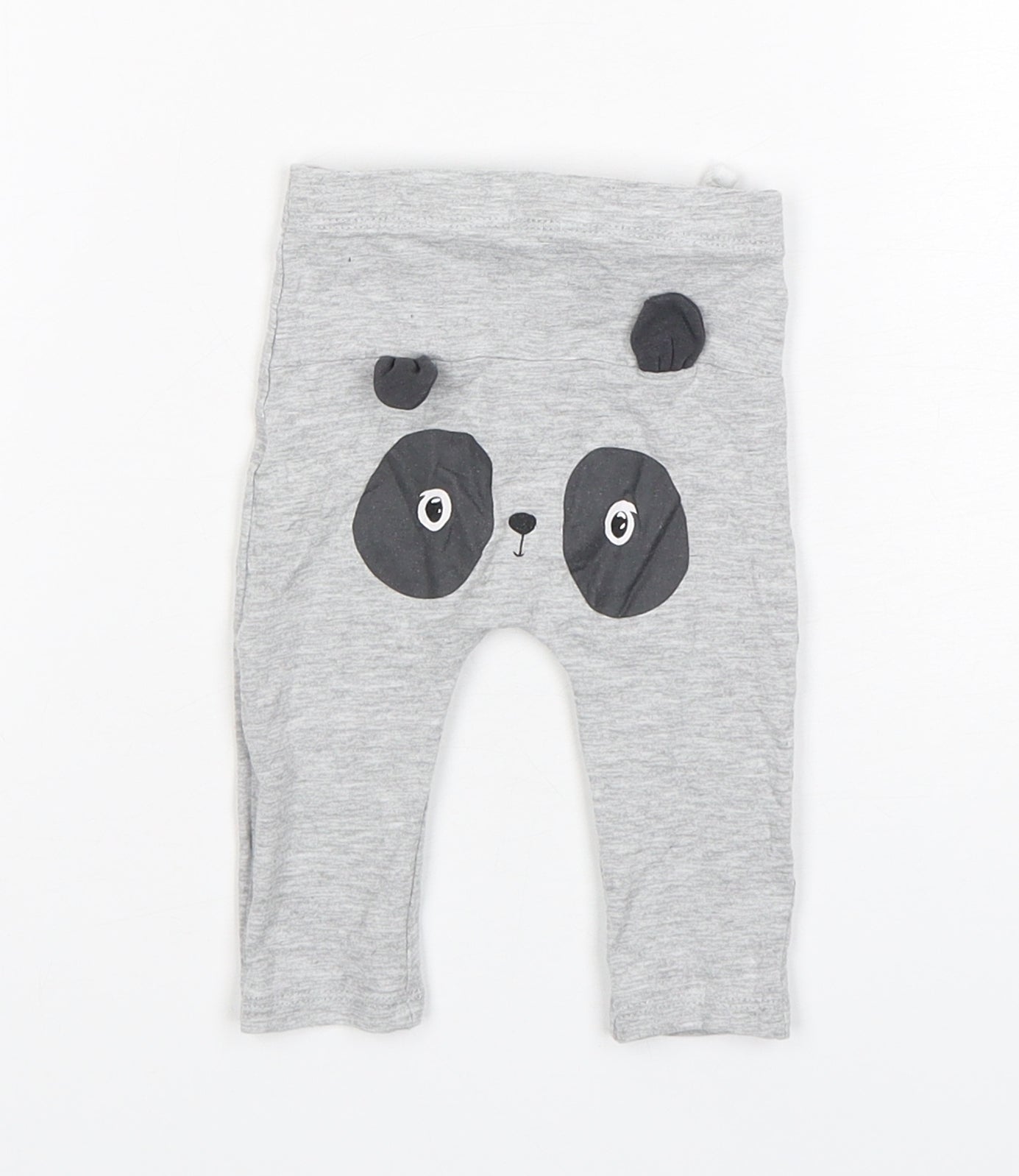 Matalan Boys Grey  Cotton Sweatpants Trousers Size 0-3 Months
