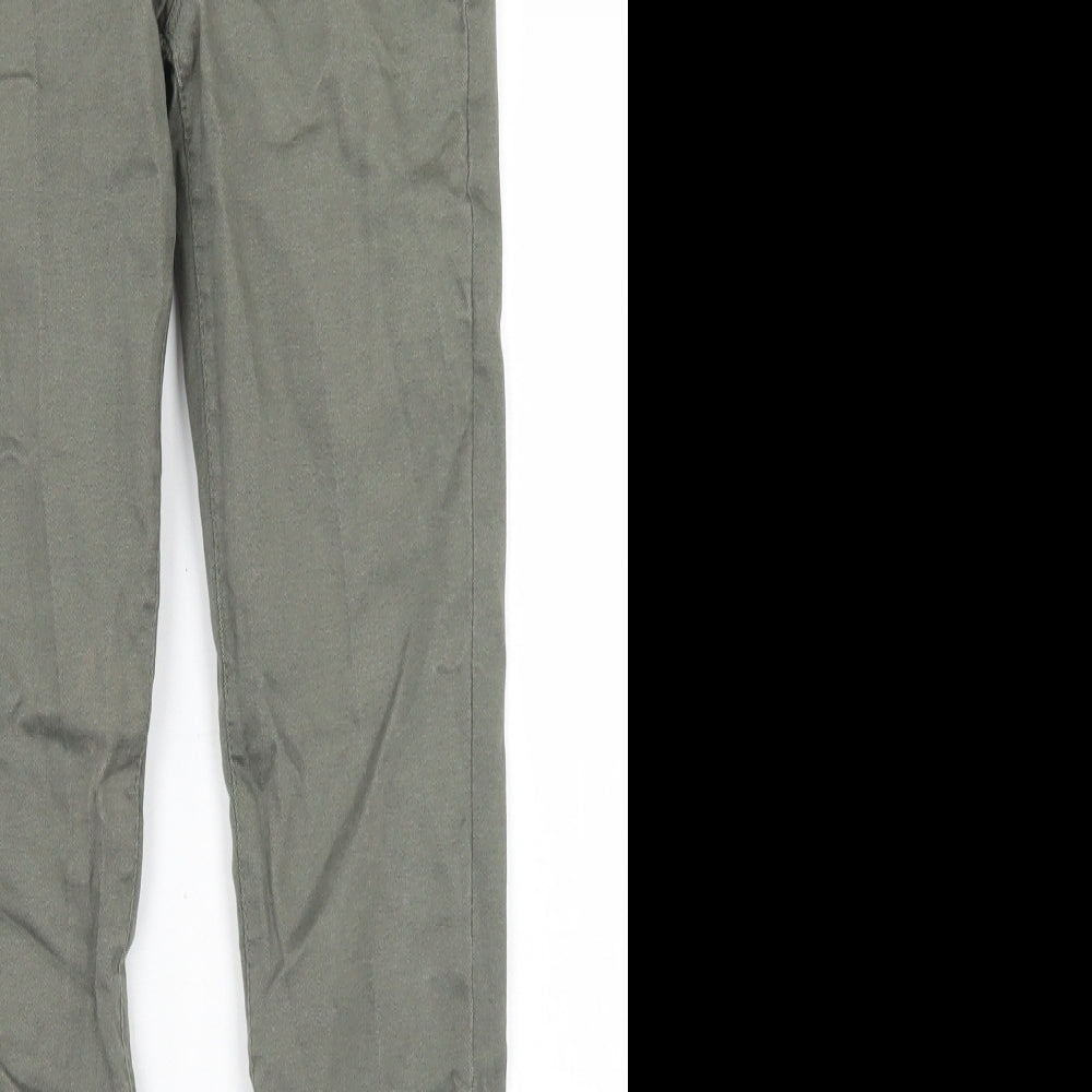 Denim Co Womens Green  Cotton Jegging Jeans Size 8 L27 in Regular