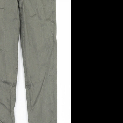 Denim Co Womens Green  Cotton Jegging Jeans Size 8 L27 in Regular