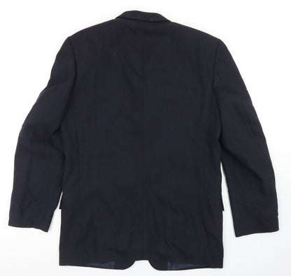 Mens UK Size 38 REMUS Regular Blue Suit Jacket