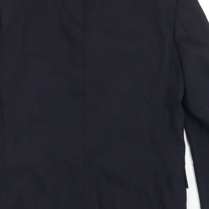 Mens UK Size 38 REMUS Regular Blue Suit Jacket