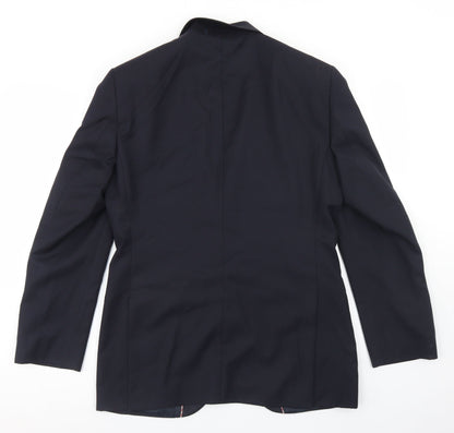 Mens UK Size 36 Howick Tailored Regular Blue Suit Jacket