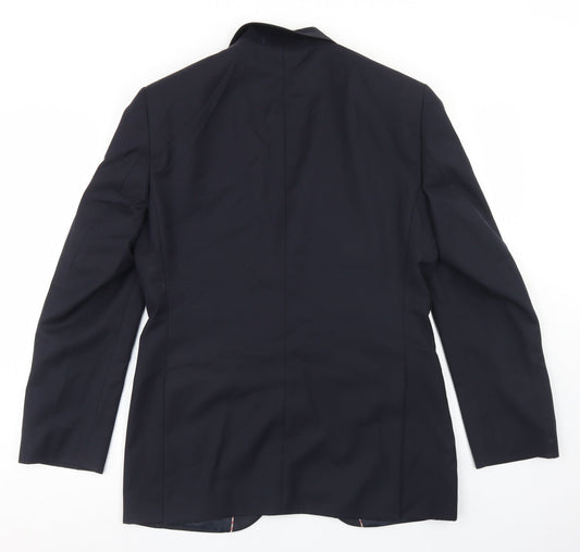 Mens UK Size 36 Howick Tailored Regular Blue Suit Jacket