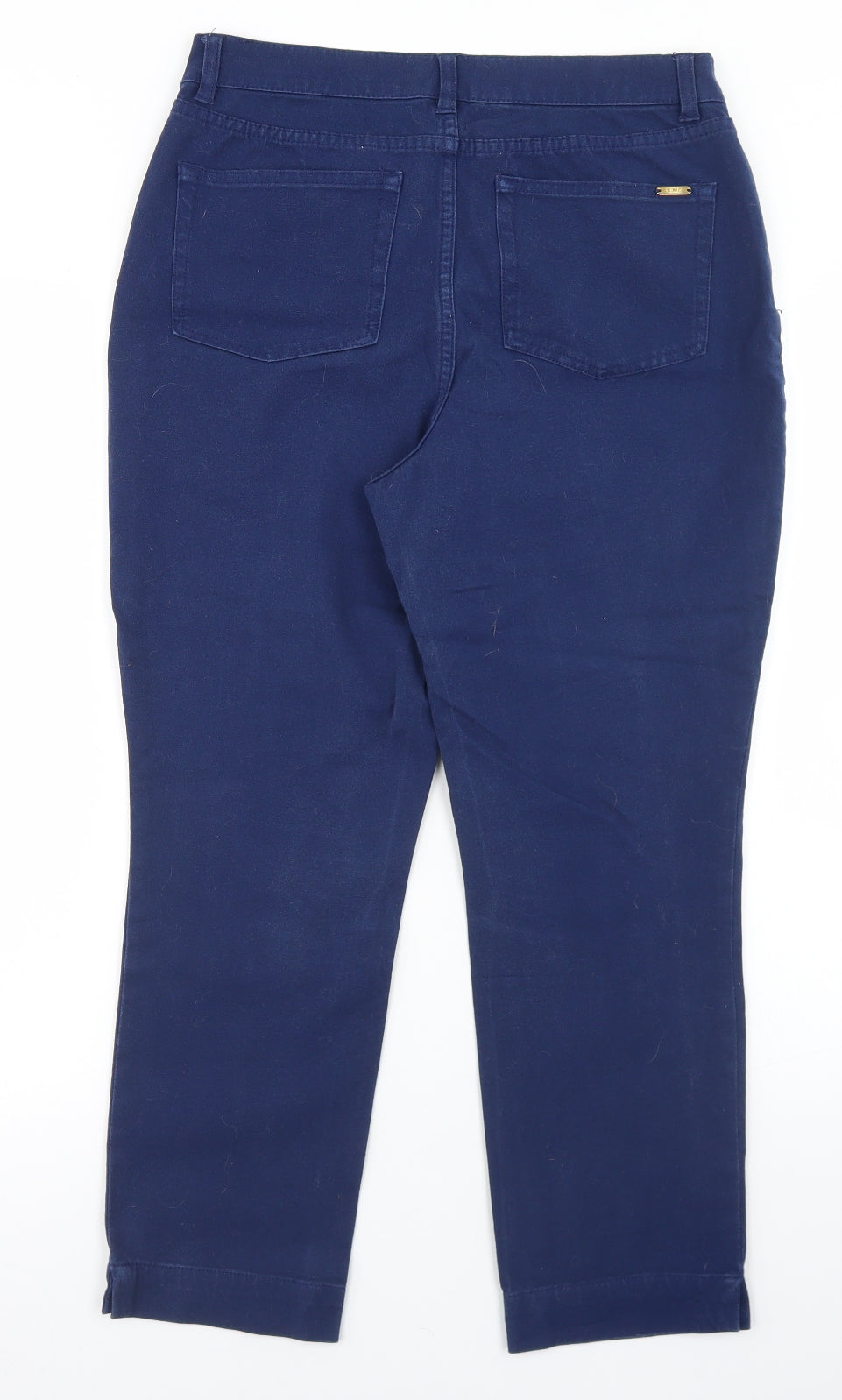RWL Womens Blue  Cotton Straight Jeans Size 30 in L25 in Regular Button