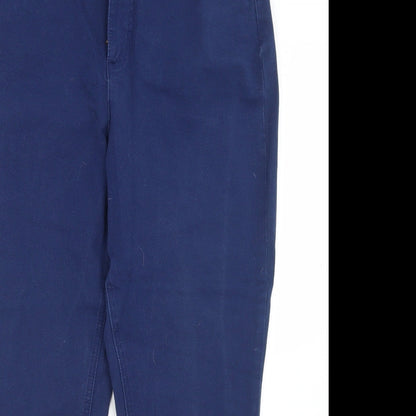 RWL Womens Blue  Cotton Straight Jeans Size 30 in L25 in Regular Button