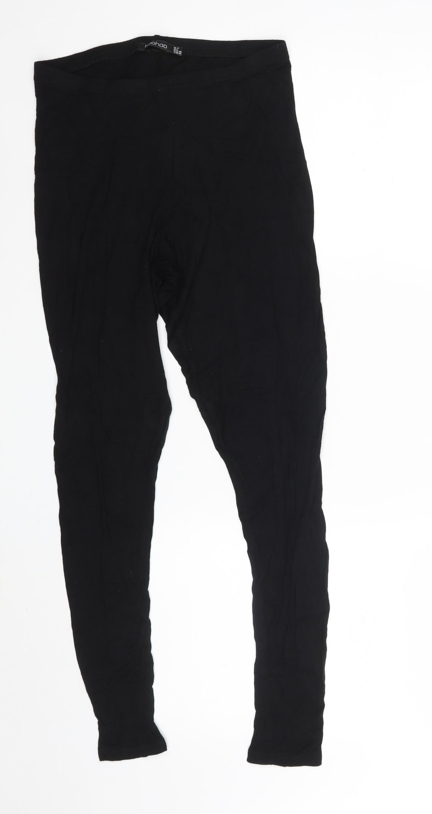 Womens UK Size 10 Boohoo  Jegging Black Leggings