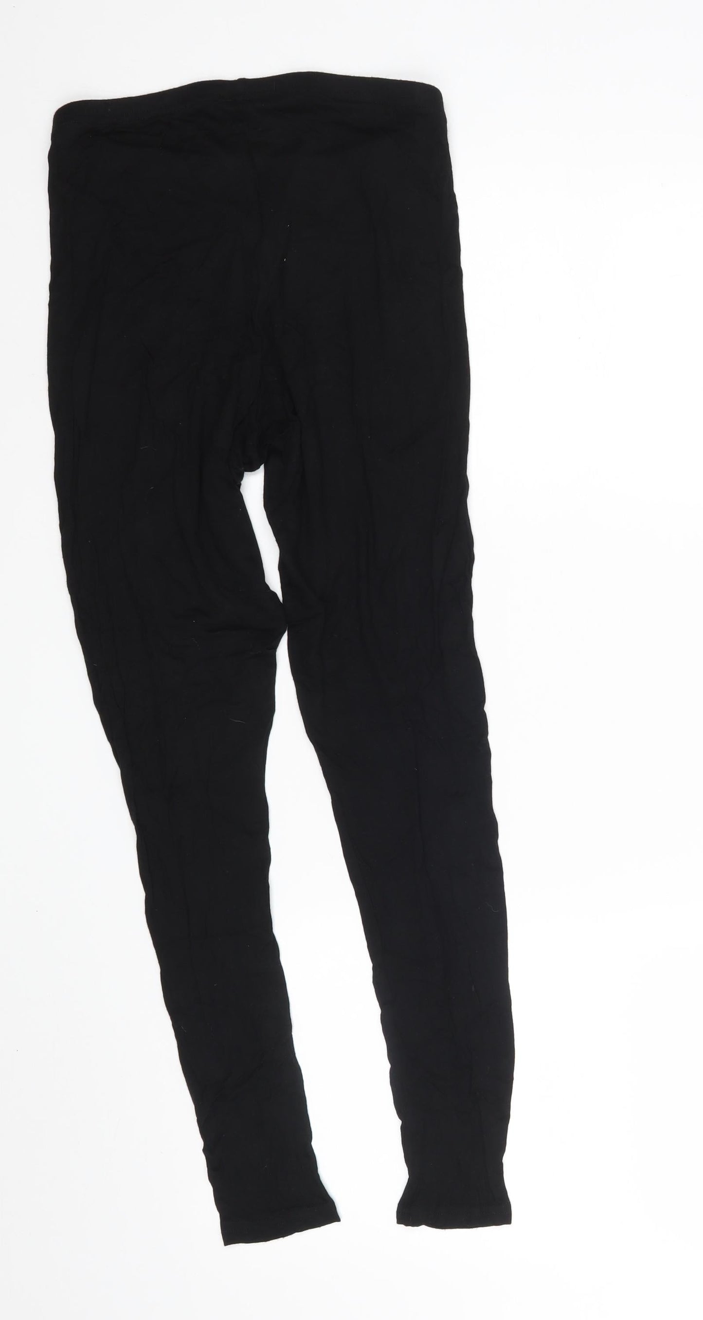 Womens UK Size 10 Boohoo  Jegging Black Leggings