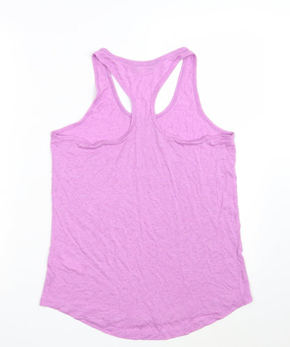 F&F Womens Purple  Viscose Vest Sweatshirt Size S   - Activewear