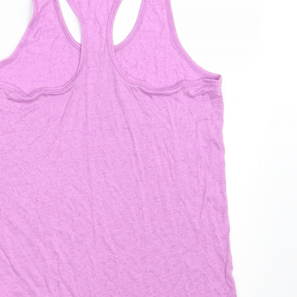 F&F Womens Purple  Viscose Vest Sweatshirt Size S   - Activewear