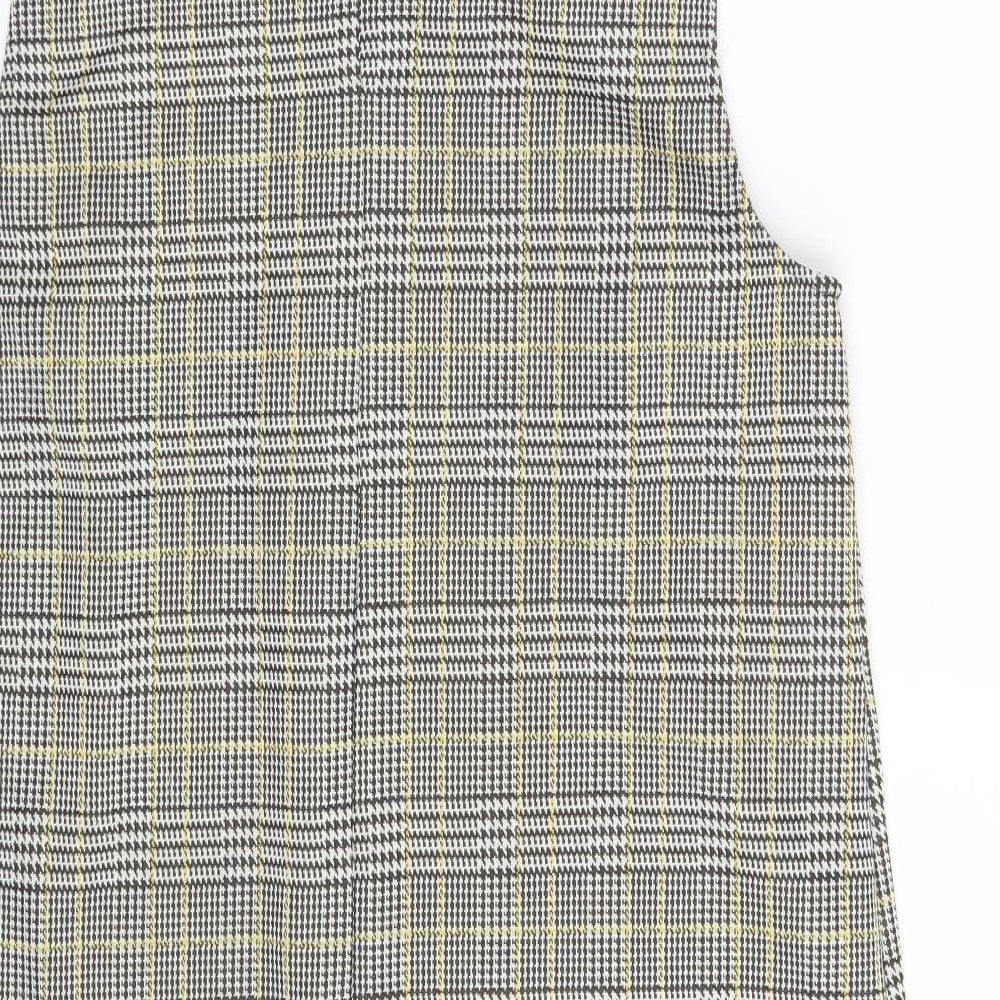 Womens UK Size 14 Dorothy Perkins Grey Basic Blouse