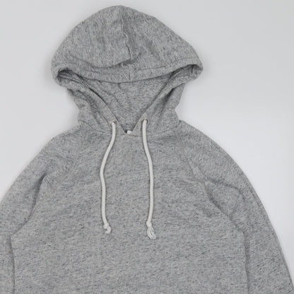 H&M Womens Grey  Cotton Pullover Hoodie Size XS  Pullover