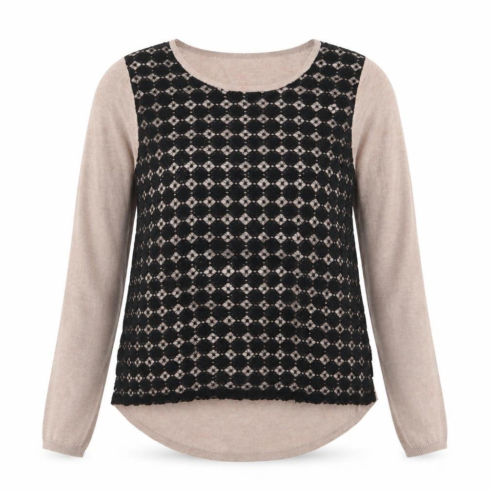 Womens UK Size 8 Marks and Spencer Brown Pullover Jumper