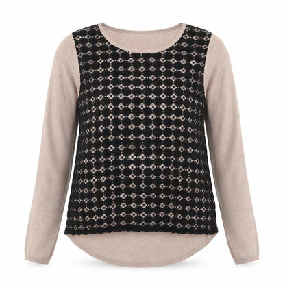 Womens UK Size 8 Marks and Spencer Brown Pullover Jumper