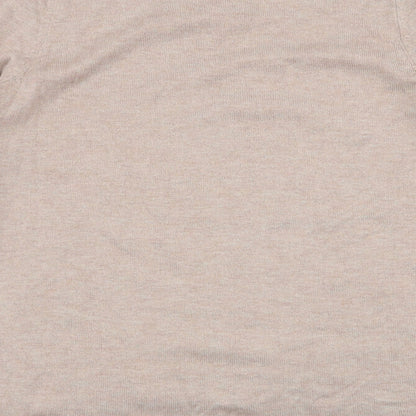 Womens UK Size 8 Marks and Spencer Brown Pullover Jumper