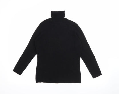 Womens UK Size M Linea Black Pullover Jumper