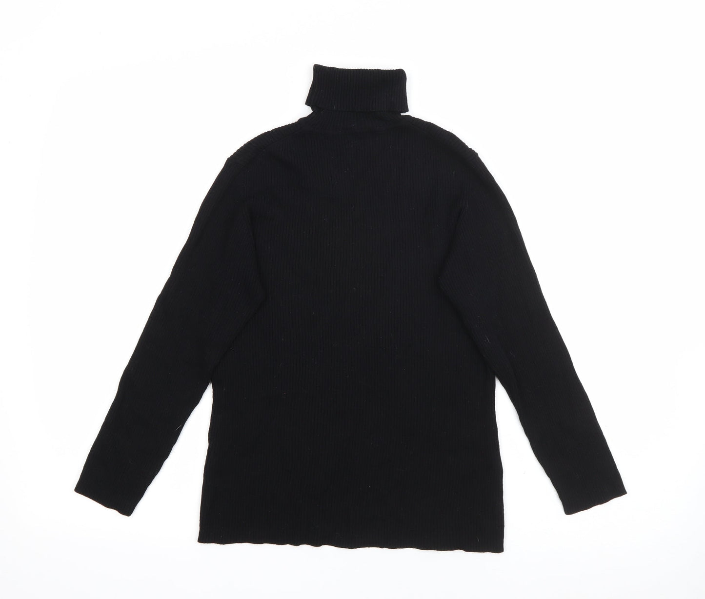 Womens UK Size M Linea Black Pullover Jumper