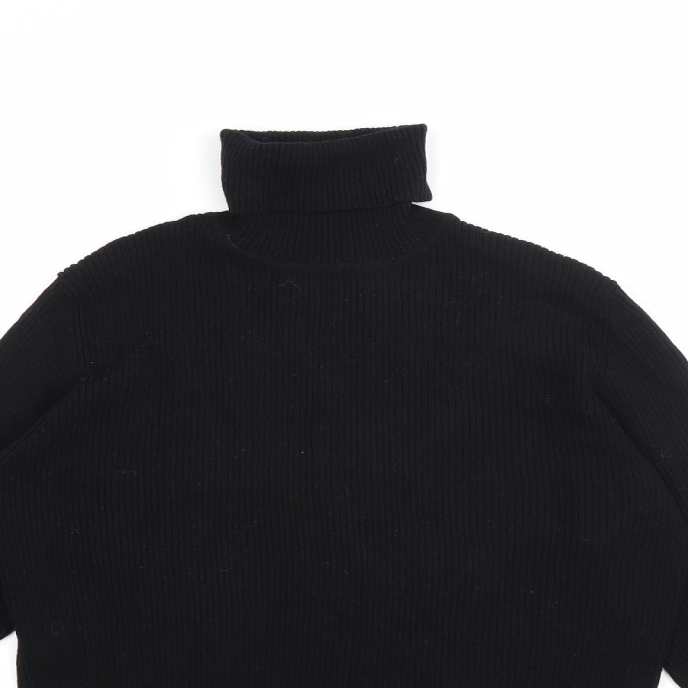 Womens UK Size M Linea Black Pullover Jumper