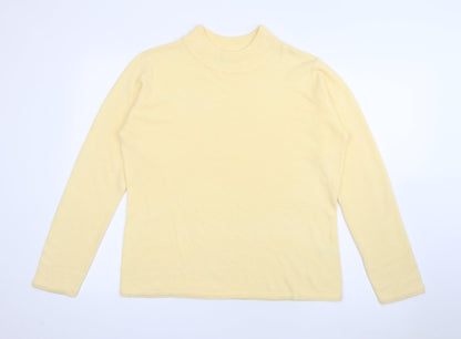 Womens UK Size M Bonmarché Yellow Pullover Jumper