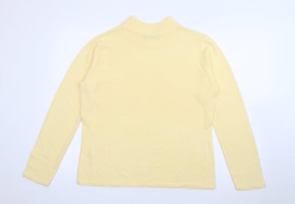 Womens UK Size M Bonmarché Yellow Pullover Jumper