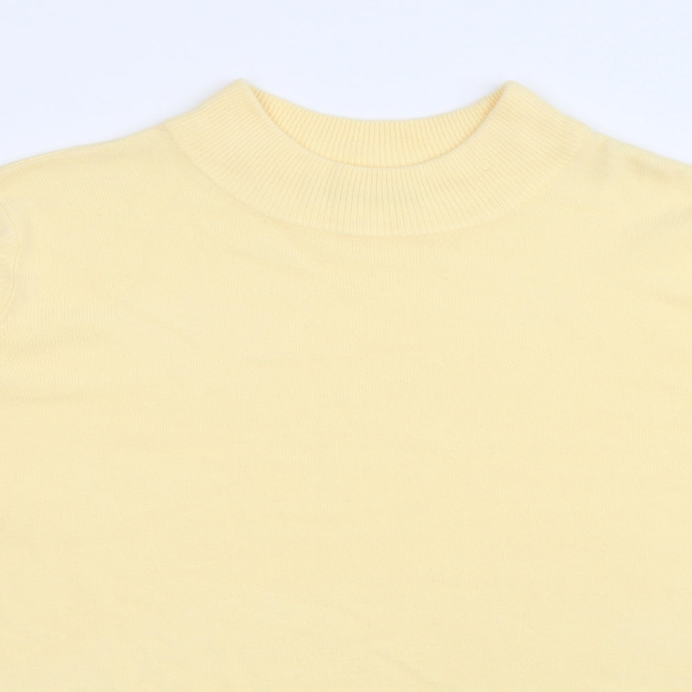 Womens UK Size M Bonmarché Yellow Pullover Jumper