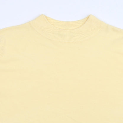 Womens UK Size M Bonmarché Yellow Pullover Jumper