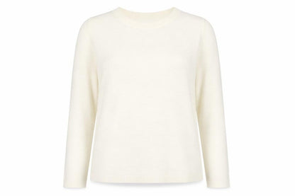 Womens UK Size 14 Marks and Spencer Ivory Pullover Jumper