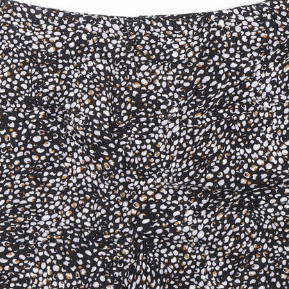 NEXT Womens Multicoloured Animal Print Viscose Sailor Shorts Size 10 L5 in Regular