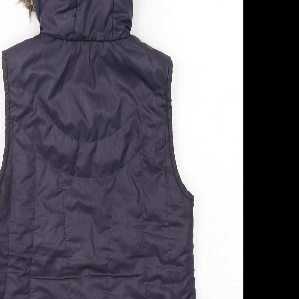 Womens UK Size 8 MODO Blue Gilet
