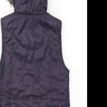 Womens UK Size 8 MODO Blue Gilet