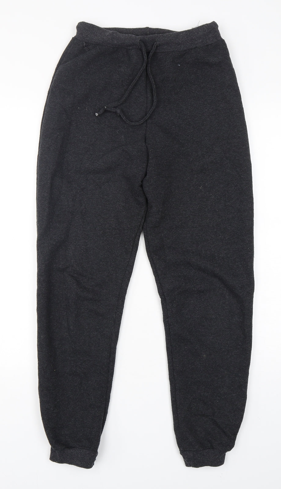 Womens UK Size 6 PRETTYLITTLETHING Regular Fit Sweatpants Grey Trousers