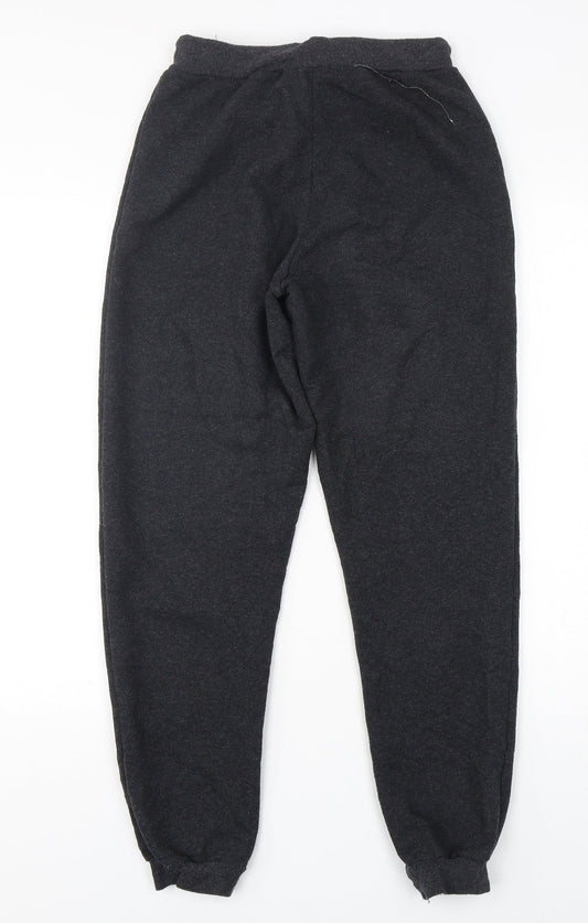 Womens UK Size 6 PRETTYLITTLETHING Regular Fit Sweatpants Grey Trousers