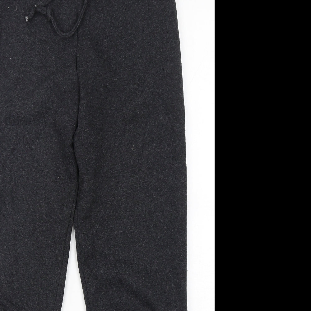 Womens UK Size 6 PRETTYLITTLETHING Regular Fit Sweatpants Grey Trousers