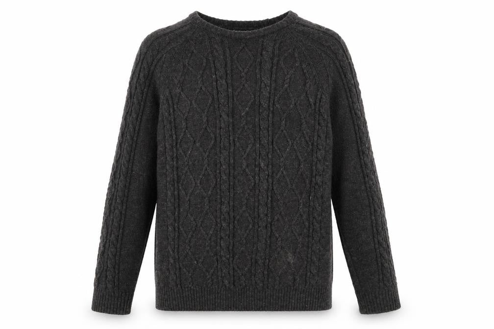 Mens UK Size M George Grey Pullover Jumper