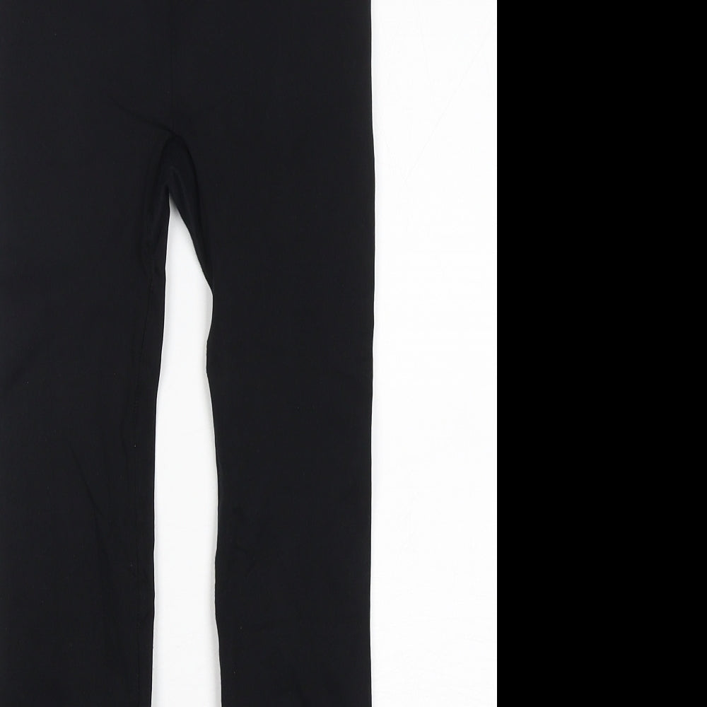 Secret Possesions Womens Black  Polyamide Capri Leggings Size 8 L24 in