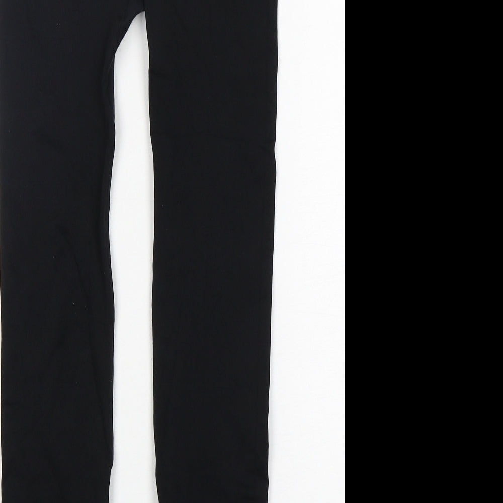 Secret Possesions Womens Black  Polyamide Capri Leggings Size 8 L24 in