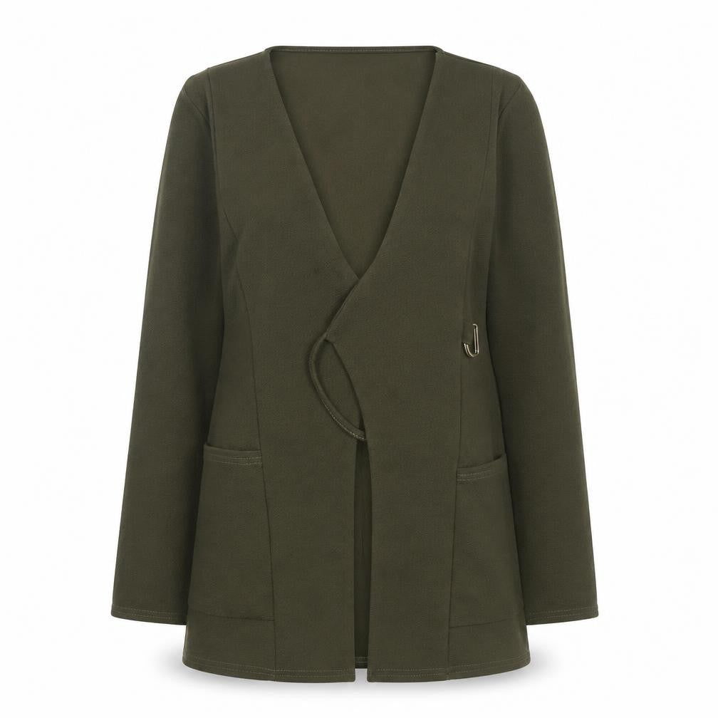 Womens UK Size 10 Boohoo Green Jacket
