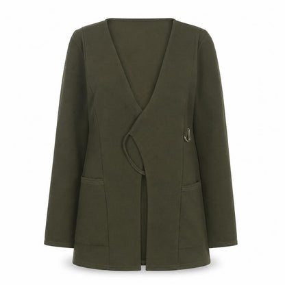 Womens UK Size 10 Boohoo Green Jacket