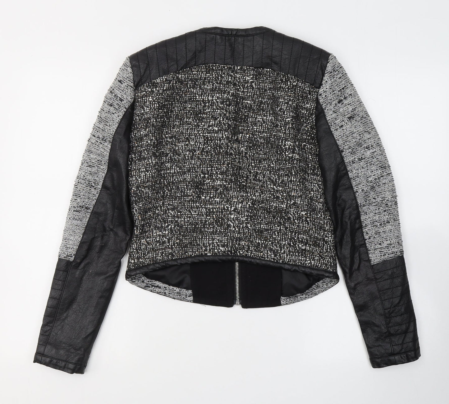 Womens UK Size 4 H&M Black Jacket