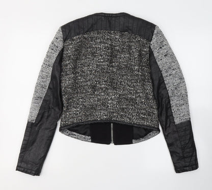 Womens UK Size 4 H&M Black Jacket