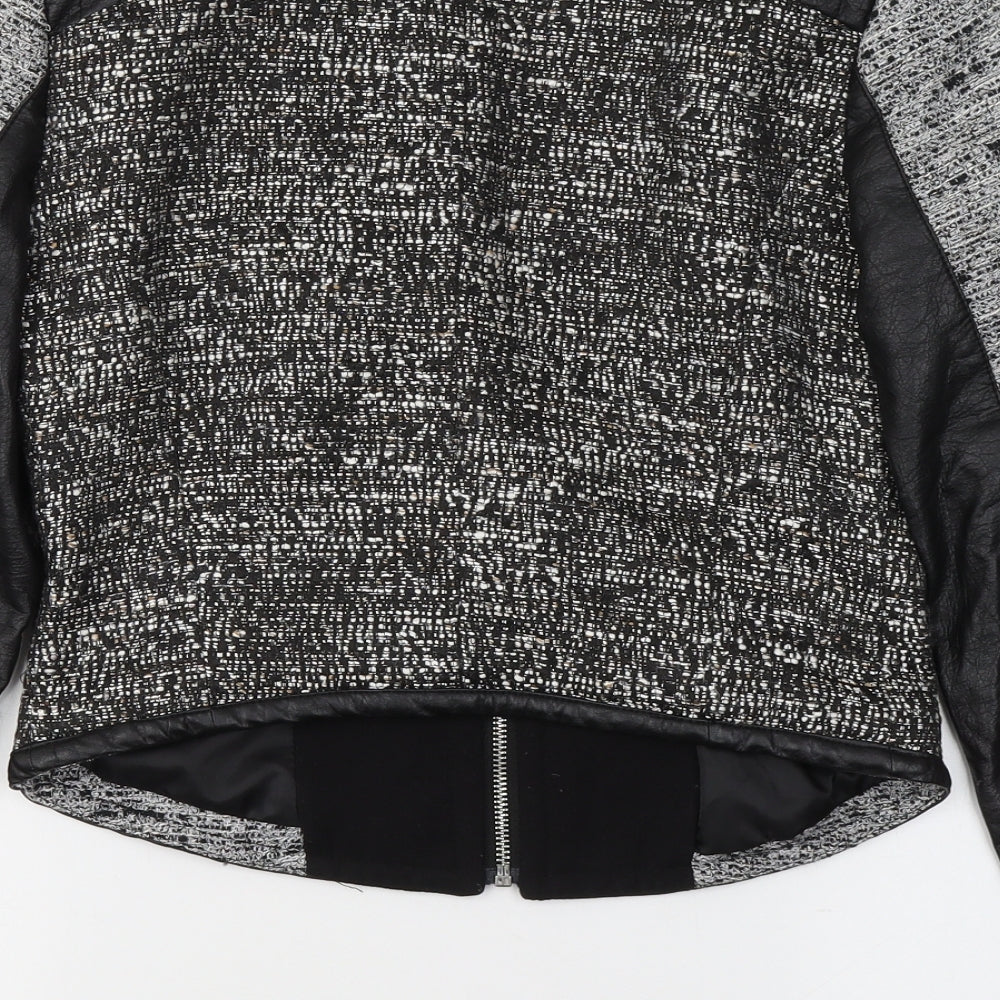 Womens UK Size 4 H&M Black Jacket