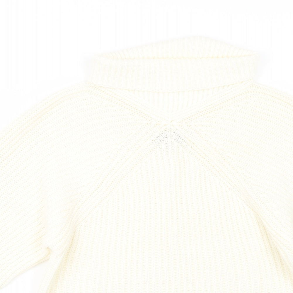 Womens UK Size 6 Topshop Ivory Pullover Jumper