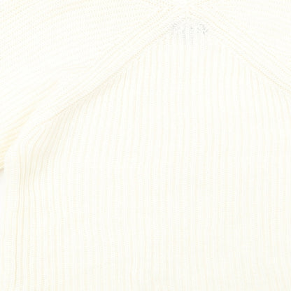 Womens UK Size 6 Topshop Ivory Pullover Jumper