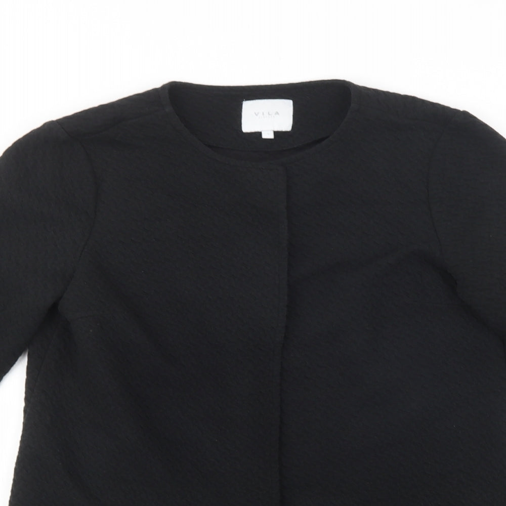 Womens UK Size S VILA Black Jacket