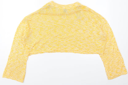 Womens UK Size M H&M Yellow Pullover Jumper