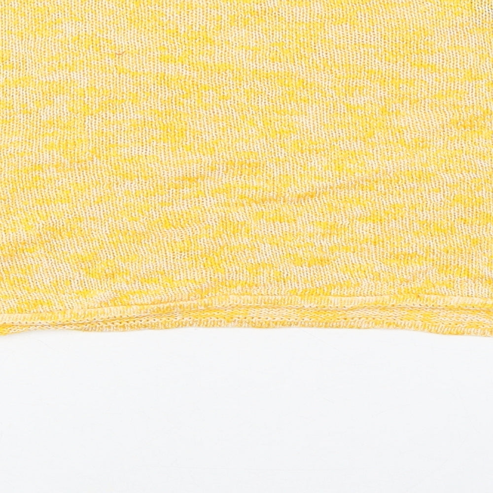 Womens UK Size M H&M Yellow Pullover Jumper