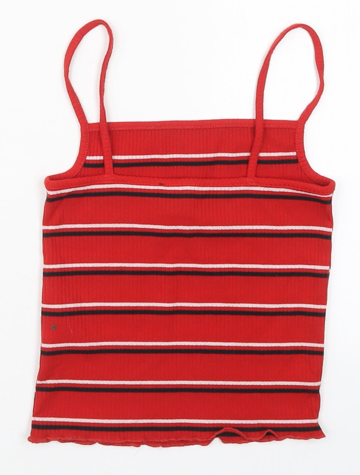 Womens UK Size 6 New Look Red Basic Tank