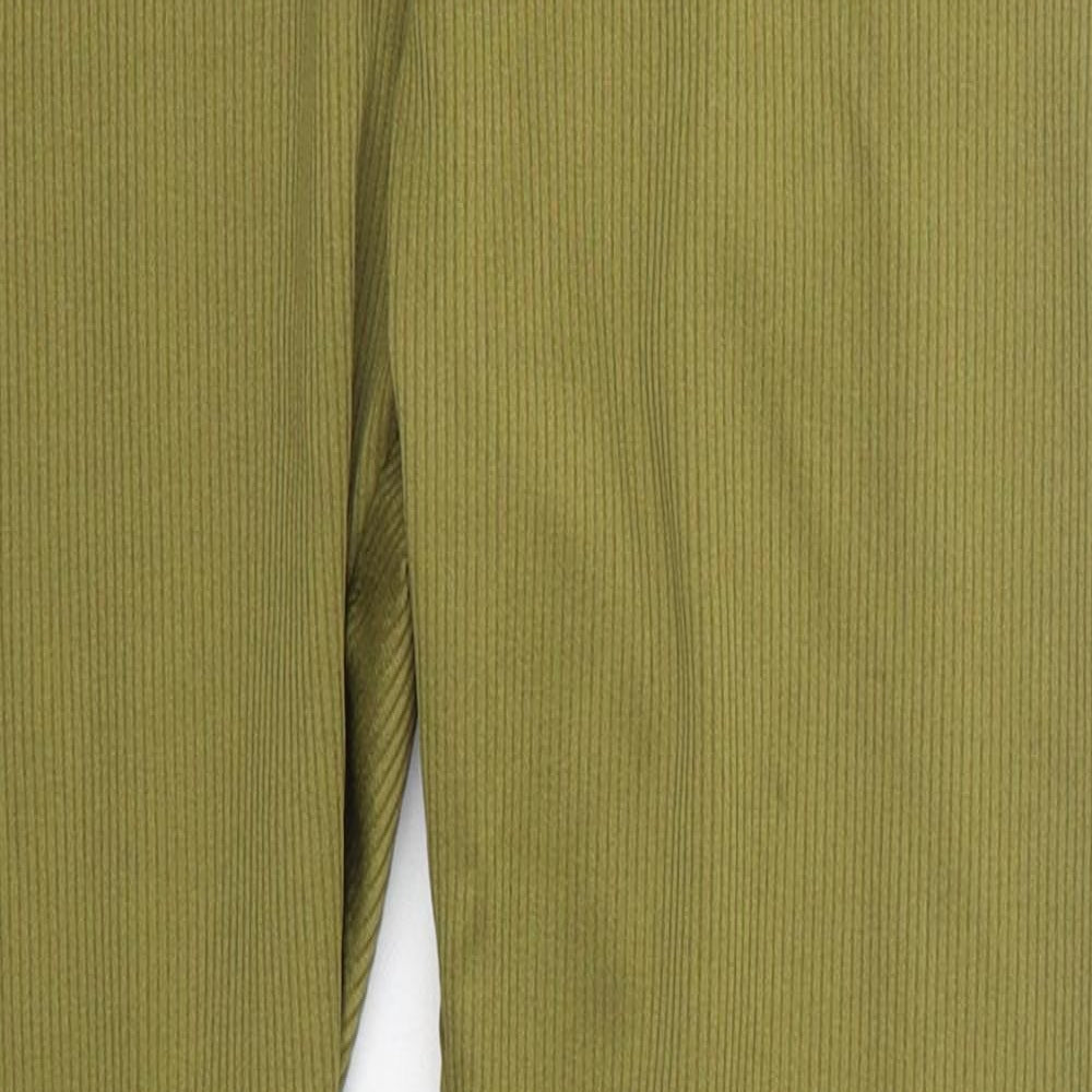 Womens UK Size L H&M  Carrot Green Leggings