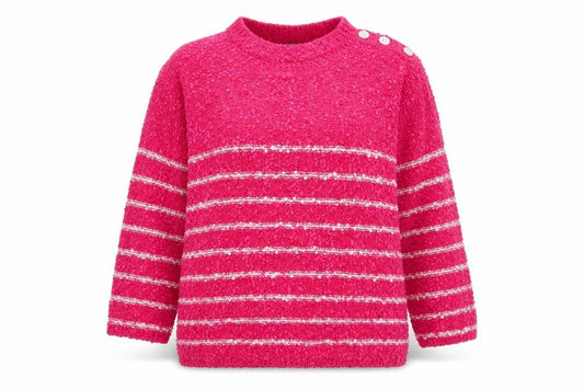 Womens UK Size L Elizabeth Scott Pink Pullover Jumper