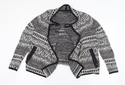 Womens UK Size 8 Marks and Spencer Black Cardigan Jumper